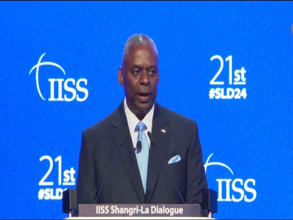 US Secretary of Defence Lloyd Austin. (Photo: Youtube//IISS)