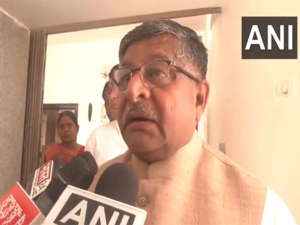 Bharatiya Janata Party Lok Sabha candidate Ravi Shankar Prasad from Patna Sahib (Photo/ANI) 