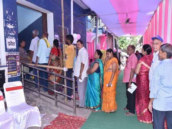 Long voter queue in Bihar. (Photo/@ECISVEEP)