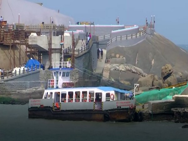 Prime Minister Narendra Modi to depart from Vivekananda Rock Memorial. (Photo/ANI)