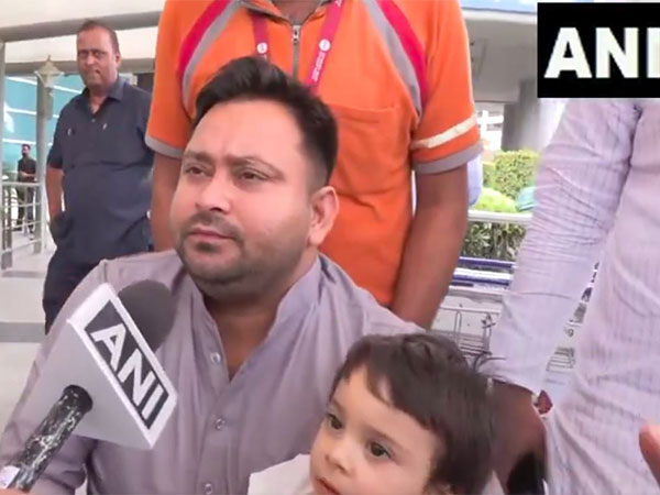 Rashriya Janata Dal (RJD) leader and former deputy chief minister of Bihar, Tejashwi Yadav (Image/ANI)