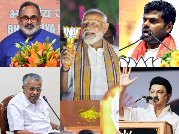 BJP is predicted to make gains in Kerala and Tamil Nadu (Photo/ANI)