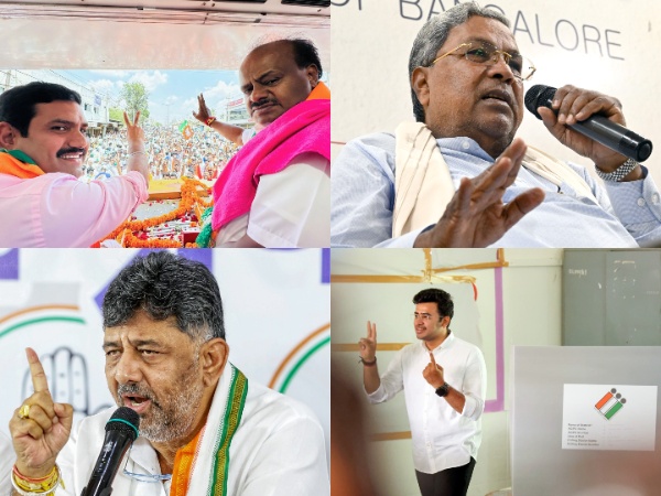 Candidates of INDIA bloc and NDA (Photo/ANI)