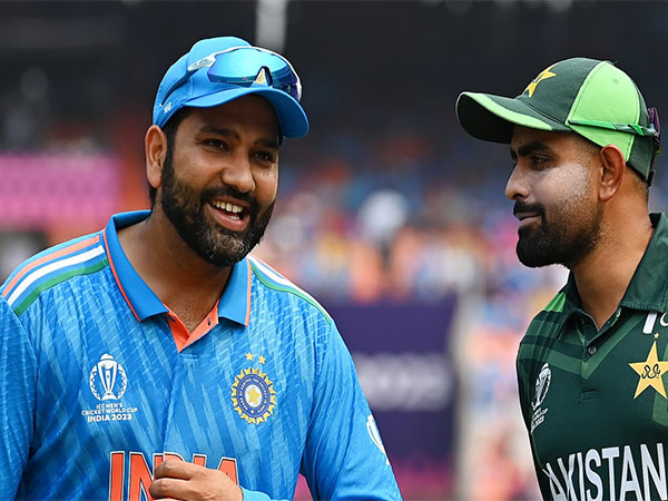 India captain Rohit Sharma and Pakistan skipper Babar Azam (Photo: ICC)