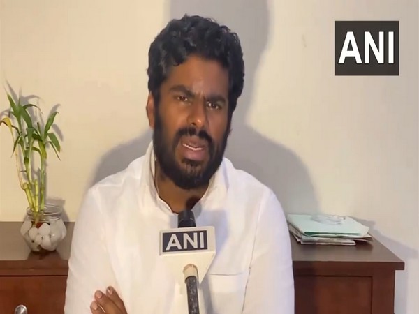 Tamil Nadu BJP president K Annamalai. (Photo/ANI)