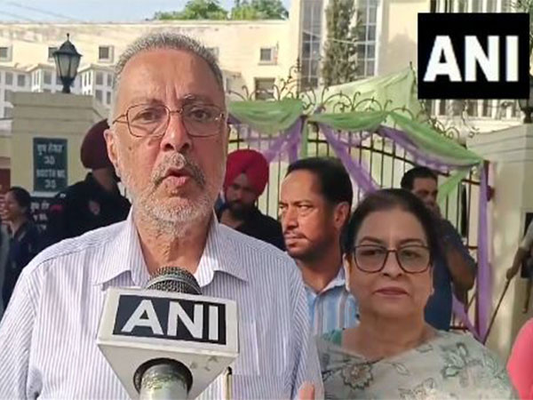 AAP candidate from Patiala Lok Sabha seat Dr Balbir Singh (Photo/ANI)