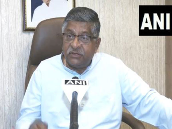 BJP MP Ravi Shankar Prasad (Photo/ANI)