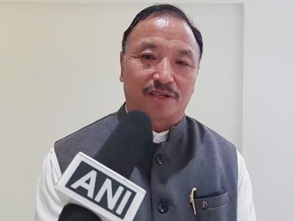 Nagaland Congress candidate S Supongmeren Jamir (Photo/ANI)