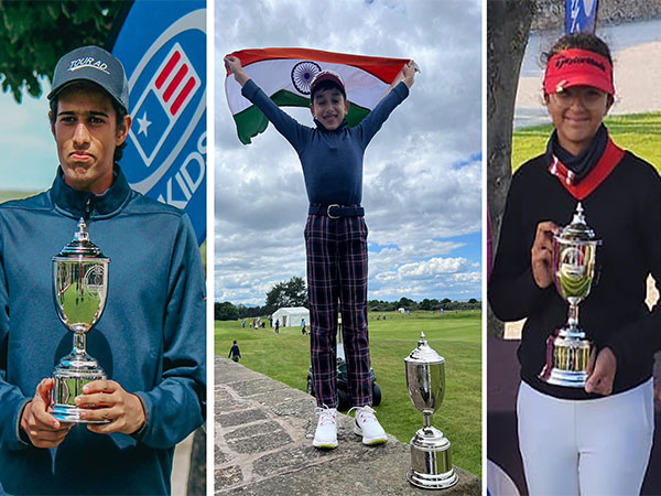 Manyaveer Bhadoo (Boys 15-18); Nihal Cheema (Boys 7) and Ananyaa Sood winning US Kids European Championships (Image: US Kids)