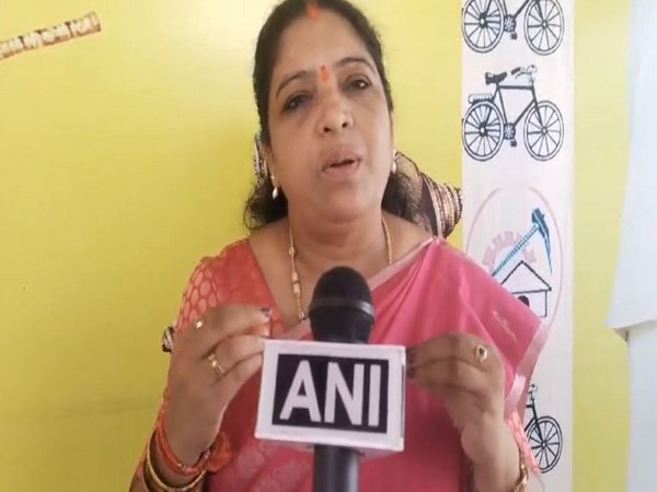 Telugu Desam Party leader Gummadi Sandhyarani (Photo/ANI)