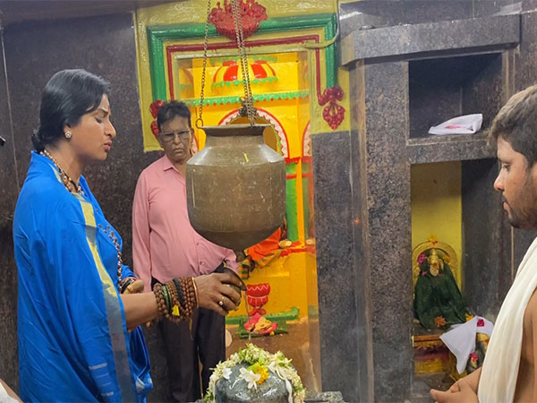 BJP leader Madhavi Latha. (Photo/ANI)