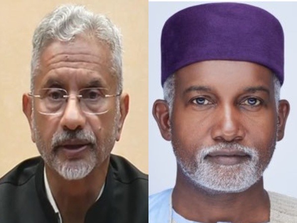 External Affairs Minister S Jaishankar, Minister of Foreign Affairs Yusuf Maitama Tuggar (Image Credit: X/@YusufTuggar)