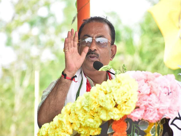 Tripura BJP State President Rajib Bhattacharjee (Image/ANI)