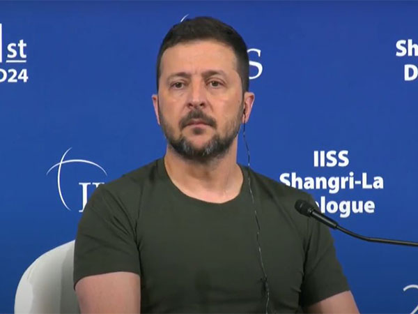 Ukrainian President Volodymyr Zelenskyy (Photo: IISS YouTube)