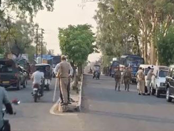 Security beefed up in Kathua ahead of counting of votes for Udhampur seat (Photo/ANI)