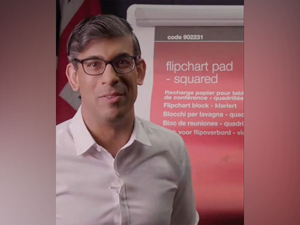 UK PM Rishi Sunak (Image Credit: Screengrab of video posted by Rishi Sunak on X)