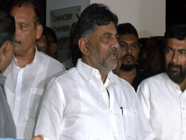 Karnataka Deputy CM DK Shivakumar (Image/ANI)