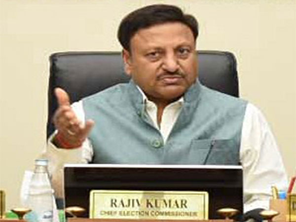 Chief Election Commissioner Rajiv Kumar (File Photo/ANI)
