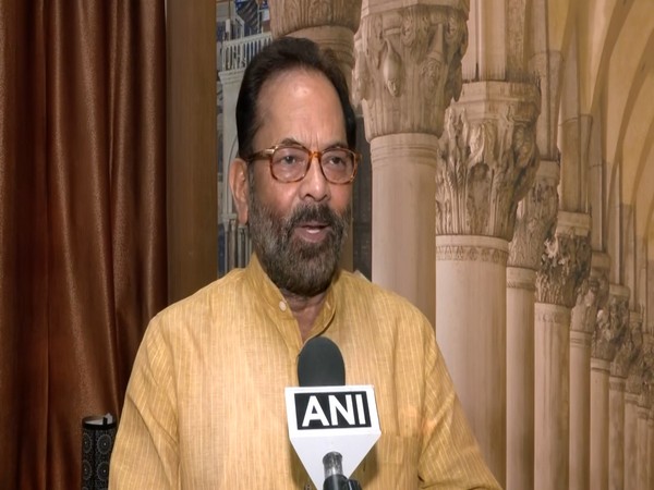 BJP leader Mukhtar Abbas Naqvi (Photo/ANI)