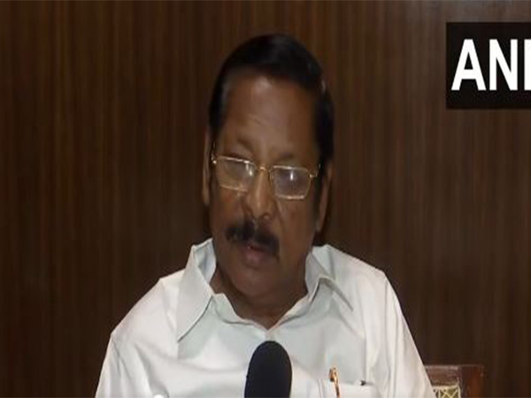 Dravida Munnetra Kazhagam (DMK) leader, RS Bharathi (Photo/ANI)