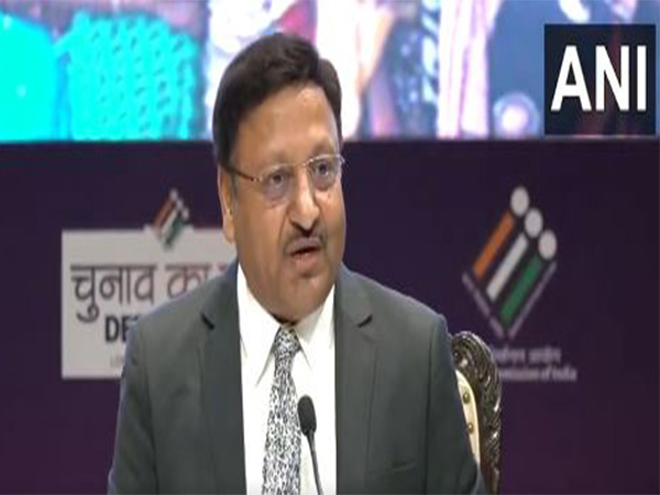 Chief Election Commissioner (CEC) Rajiv Kumar (Photo/ANI)