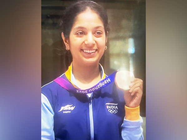 Indian rifle shooter Ramita (Image: NRAI)