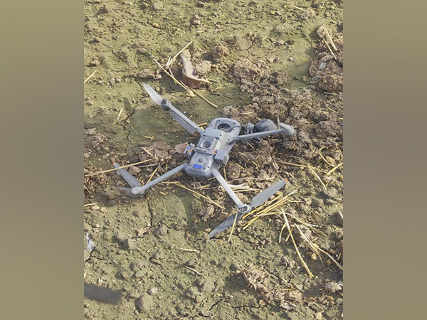 China-made drone recovered in Punjab's Tarn Taran (Photo credit: X/@BSF_Punjab)