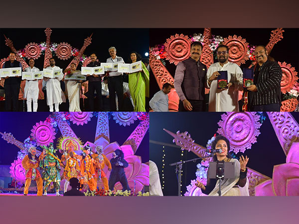 Ironman Supercop Krishna Prakash and celebs unveil Sab Me Ram Shashwat Shri Ram’ Stamp and Shashwat Swar poetry book cover at Radio Pier