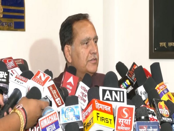 Himachal Pradesh Assembly Speaker Kuldeep Singh Pathania (Photo/ANI)