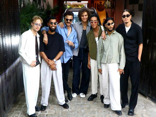 Anil Kapoor with Quick Style (Image Source: ANI)