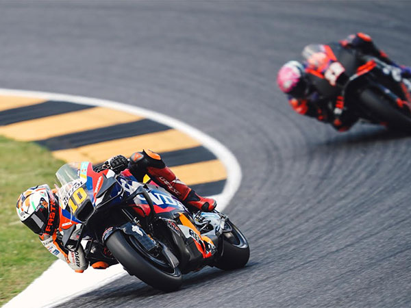 Repsol Honda Team Rider Luca Marini in Round 7 of Italian MotoGP (Image: Honda team)