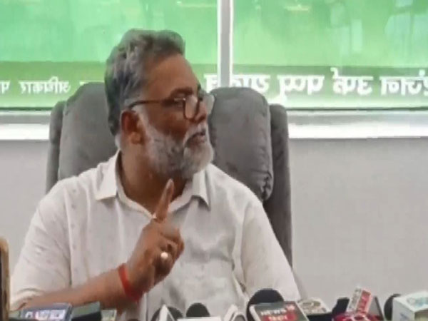 Independent candidate from Purnea, Pappu Yadav (Photo/ANI)