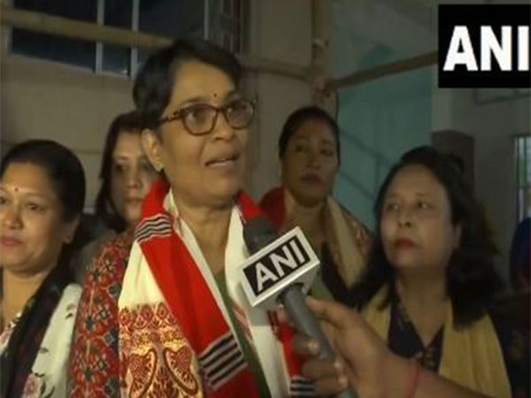 Congress candidate for Guwahati Lok Sabha Constituency Mira Borthakur Goswami (Photo/ANI)