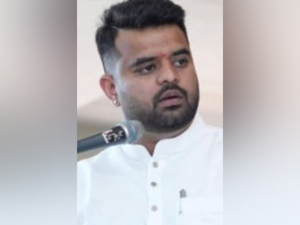 JD(S) candidate Prajwal Revanna (File Photo/ANI)