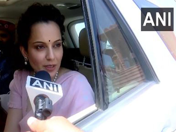 BJP Mandi candidate Kangana Ranaut (Photo/ANI)