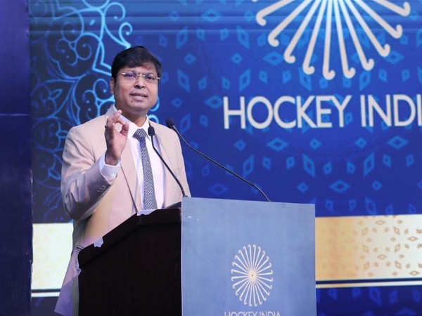 Hockey India president Dilip Tirkey (Image: HI)