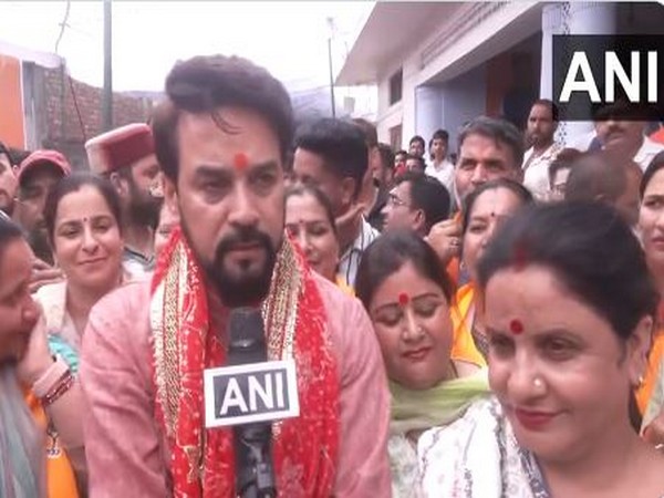 Union Minister Anurag Thakur (Photo/ANI)