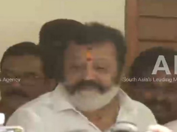 Actor-turned politician Suresh Gopi who contested from Thrissur on a BJP ticket (Photo/ANI)