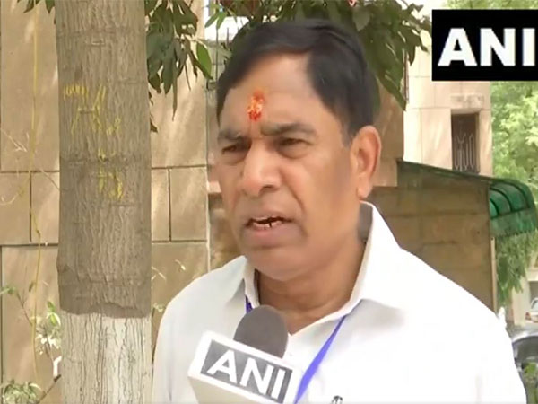 BJP's North West Delhi candidate Yogendra Chandolia (Image/ANI)