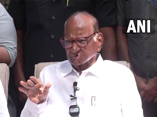 Nationalist Congress Party (SP) supremo Sharad Pawar. (Photo/ANI)