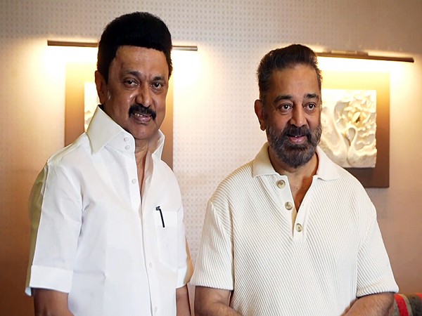 DMK chief MK Stalin and MNM chief Kamak Haasan. (File Photo/ANI)