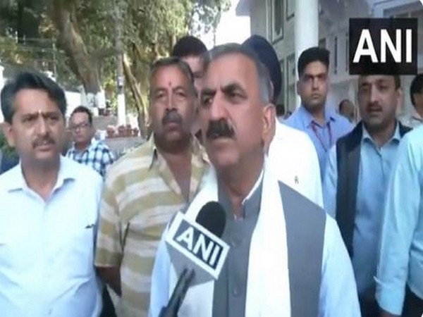 Himachal Chief Minister Sukhvinder Singh Sukhu (Photo/ANI)