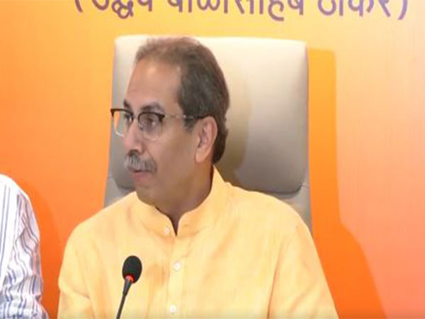 Shiv Sena (UBT) chief Uddhav Thackeray (Photo/ANI)