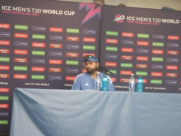 Rohit Sharma at pre-match press conference. (Picture: ANI)
