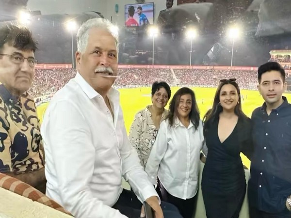 Pawan Chopra, Reena Chopra, Parineeti Chopra, Raghav Chadha (Image Source: Instagram)