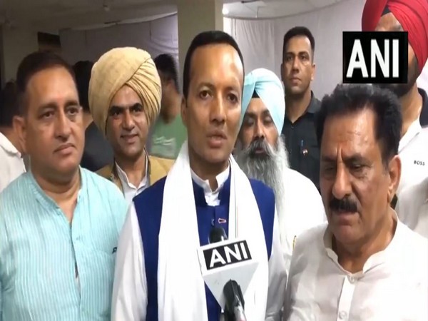Newly elected MP of Kurukshetra, Naveen Jindal (Photo/ANI) 