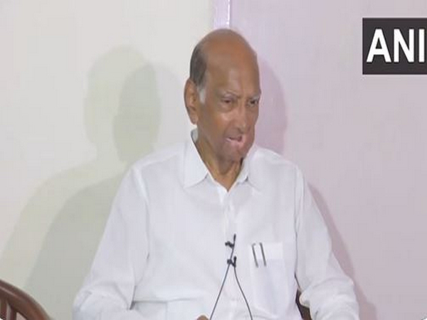 NCP-SP chief Sharad Pawar in Delhi (Photo/ANI)