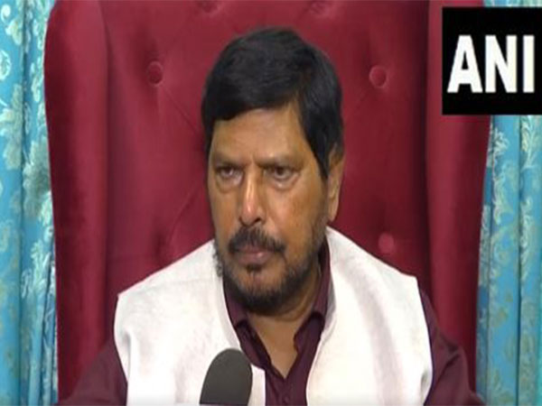 Union Minister Ramdas Athawale. (Photo/ANI)