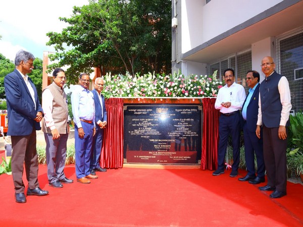 ISRO chairman inaugurates HAL facilities to support LVM3 program(Photo-ANI)