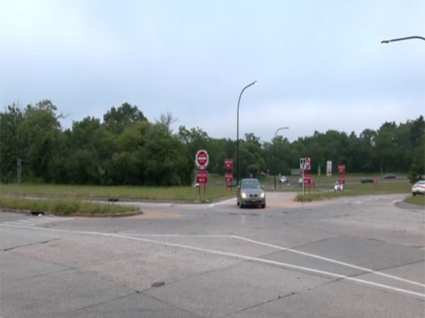 A visual of cloudy weather from Nassau County. (Photo- ANI)